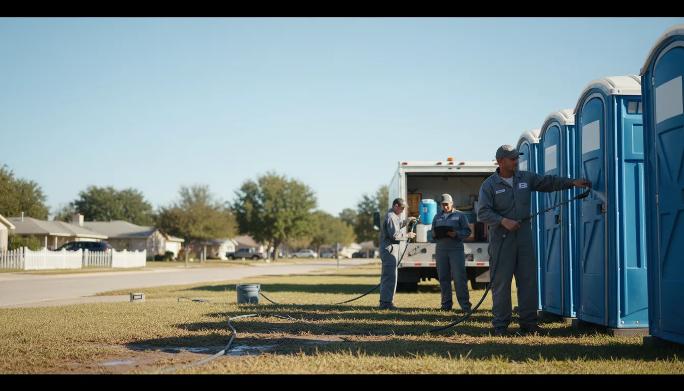 Long-Term Portable Toilet Rental in Greenville, VA near me